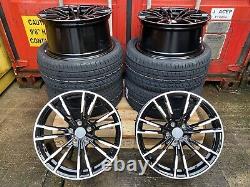 19 706m Style Alloy Wheels Fits Bmw 3 Series 4 Series 5 Series 6 Series +? Tyres