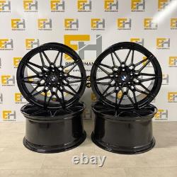 19 826M Style Alloy Wheels Gloss Black Fits BMW 5x112 & 5x120 aftermarket
