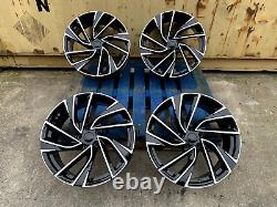 19 ADELAIDE BP Style ALLOY WHEELS X4 Fits VW GOLF / CADDY / CUPRA