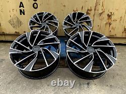 19 ADELAIDE BP Style ALLOY WHEELS X4 Fits VW GOLF / CADDY / CUPRA