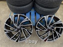 19 ADELAIDE BP Style ALLOY WHEELS X4 + TYRES Fits VW GOLF / CADDY