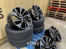 19 ADELAIDE BP Style ALLOY WHEELS X4 + TYRES Fits VW GOLF / CADDY