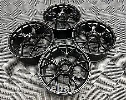 19 AMG GT Style Alloy Wheels Black Machined Mercedes E Class W205 W212 W213