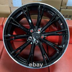 19 Abt Style Alloy Wheels Fits Audi A3 A4 A6 Vw Seat Skoda Gloss Black