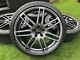 19 Audi A4 S3 Tt Le Mans Style Alloy Wheel & Tyres Vw Golf Mk5 Caddy 5x112 £