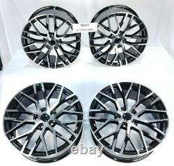 19 Audi R8 Style Alloy Wheels Fit Vw / Audi / Seat / Scoda A5 A6 A7 -all Models