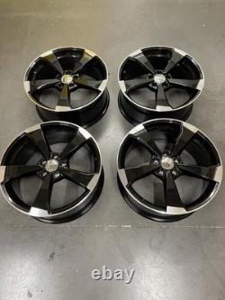 19'' Audi RS3 Rotor Style Alloy Wheels A3 A4 A5 A6 A7 Q3 Q5 S3 S4 S5 Tt Vw Golf