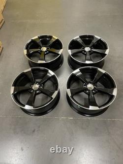 19'' Audi RS3 Rotor Style Alloy Wheels A3 A4 A5 A6 A7 Q3 Q5 S3 S4 S5 Tt Vw Golf