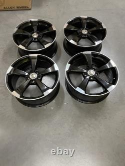 19'' Audi RS3 Rotor Style Alloy Wheels A3 A4 A5 A6 A7 Q3 Q5 S3 S4 S5 Tt Vw Golf