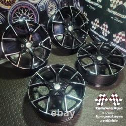 19 Audi RS3 Style Alloy Wheels 5x112 Fit Audi A3, A4, VW Golf, Caddy, Seat