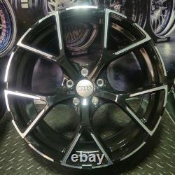 19 Audi RS3 Style Alloy Wheels 5x112 Fit Audi A3, A4, VW Golf, Caddy, Seat