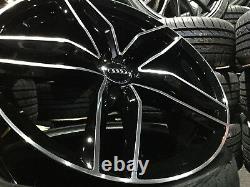 19 Audi RS6 Style Gloss Black alloy wheels & 235/35/19 tyres Audi A3 S3