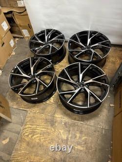 19'' Audi RSQ 3 Style Alloy Wheels Fits A3 A4 A5 A6 A7 Q3 Q5 S3 S4 S5 Vw Golf