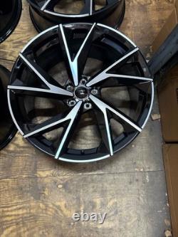 19'' Audi RSQ 3 Style Alloy Wheels Fits A3 A4 A5 A6 A7 Q3 Q5 S3 S4 S5 Vw Golf