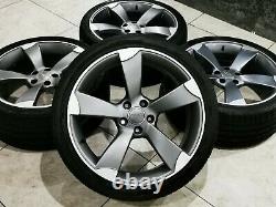 19 Audi Rotor Arm Style Alloy Wheels 5x112 Audi A3 S3 Rs3 A4 S4 A5 S5 Rs5 Seat