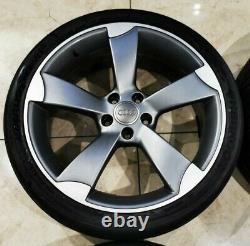 19 Audi Rotor Arm Style Alloy Wheels 5x112 Audi A3 S3 Rs3 A4 S4 A5 S5 Rs5 Seat