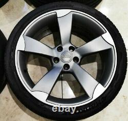 19 Audi Rotor Arm Style Alloy Wheels 5x112 Audi A3 S3 Rs3 A4 S4 A5 S5 Rs5 Seat