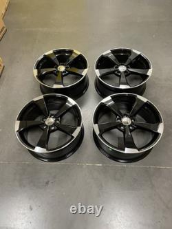 19'' Audi Rs3 Rotor Style Alloy Wheels Fit A3 A4 A5 A6 A7 Q3 Q5 S3 S4 S5 Vw Golf