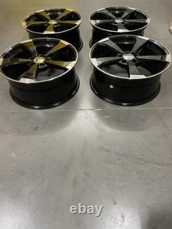 19'' Audi Rs3 Rotor Style Alloy Wheels Fit A3 A4 A5 A6 A7 Q3 Q5 S3 S4 S5 Vw Golf