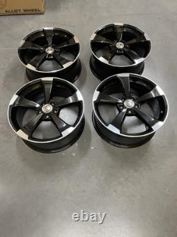 19'' Audi Rs3 Rotor Style Alloy Wheels Fit A3 A4 A5 A6 A7 Q3 Q5 S3 S4 S5 Vw Golf