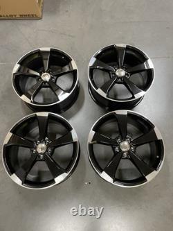 19'' Audi Rs3 Rotor Style Alloy Wheels Fit A3 A4 A5 A6 A7 Q3 Q5 S3 S4 S5 Vw Golf