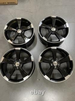 19'' Audi Rs3 Rotor Style Alloy Wheels Fit A3 A4 A5 A6 A7 Q3 Q5 S3 S4 S5 Vw Golf