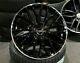 19 Audi S-line Style Gloss Black Alloy Wheels & 255/35/19 Tyres A4 B8/b9