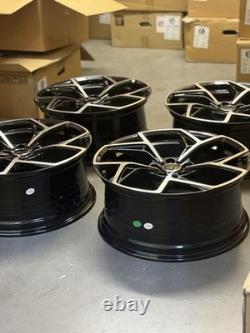 19'' Audi Style Alloy Wheels Fits A3 A4 A5 A6 A7 Q3 S3 S4 S5 Vw Golf Skoda Seat