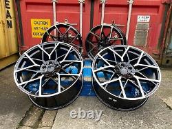 19 BMW 2020M Competition Style Alloy Wheels Black Polished BMW 3 Series G20