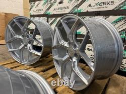 19 BMW 3 Series Silver New XT2 Competition style Alloy Wheels NEW SET CONCAVE