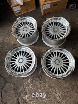 19'' BMW Alpina Style Alloy Wheels Fit 5 6 7 Series E34 E39 E60 Deep Dish 8.5/10