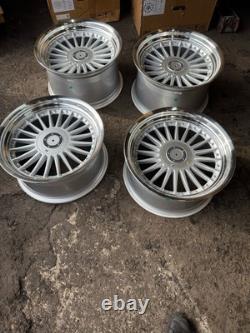 19'' BMW Alpina Style Alloy Wheels Fit 5 6 7 Series E34 E39 E60 Deep Dish 8.5/10