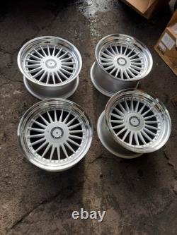 19'' BMW Alpina Style Alloy Wheels Fit 5 6 7 Series E34 E39 E60 Deep Dish 8.5/10