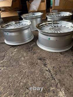 19'' BMW Alpina Style Alloy Wheels Fit 5 6 7 Series E34 E39 E60 Deep Dish 8.5/10