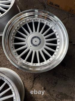 19'' BMW Alpina Style Alloy Wheels Fit 5 6 7 Series E34 E39 E60 Deep Dish 8.5/10