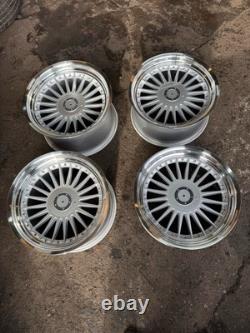 19'' BMW Alpina Style Alloy Wheels Fit 5 6 7 Series E34 E39 E60 Deep Dish 8.5/10