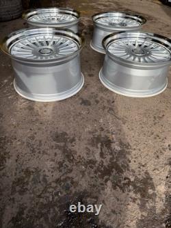 19'' BMW Alpina Style Alloy Wheels Fit 5 6 7 Series E34 E39 E60 Deep Dish 8.5/10