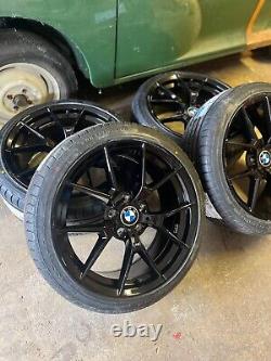 19 BMW M4 CS 763M Style Wider Rear Alloy Wheels Tyres BMW 4 Series F32 F33 F36