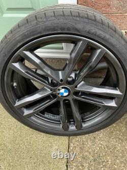 19 BMW STYLE 704 M ALLOY WHEELS AND GOODYEAR EAGLE F1 2023 6mm tread on all 4