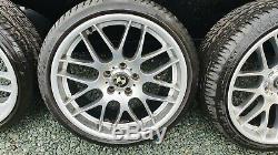 19 BMW style CSL Alloy Wheels With Tyres staggered and agressive e92 e92 m3 e90