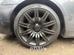 19 Bmw Spider M-sport style 172m 245/35/19 Stag 5x120 Alloy Wheels black x4