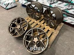 19 Brand New Bmw M3/m4 Competition Style Alloy Wheels 5x120 Flow Formed Brz