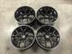 19 C63 Amg 507 Style Alloy Wheels Satin Black Mercedes C E Class W213 W205