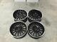 19 C63 Amg Multi Style Alloy Wheels Satin Black Polished Mercedes C Class W204