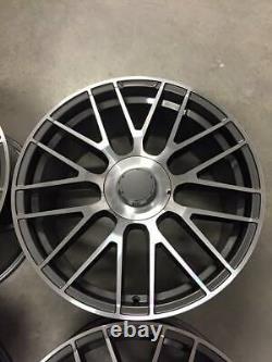 19 C63 S AMG Style Alloy Wheels Gun Metal Mercedes C E Class W213 W205