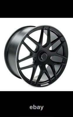 19 C63 S AMG Style Alloy Wheels Satin Black Mercedes C E Class W213 W205