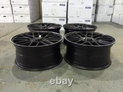 19 C63 S AMG Style Alloy Wheels Satin Black Mercedes C E Class W213 W205