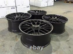 19 C63 S AMG Style Alloy Wheels Satin Black Mercedes C E Class W213 W205