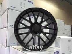19 C63 S AMG Style Alloy Wheels Satin Black Mercedes C E Class W213 W205