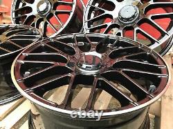 19 C63 S Style Alloy Wheels Mercedes C-Class E-Class NEW SET staggered